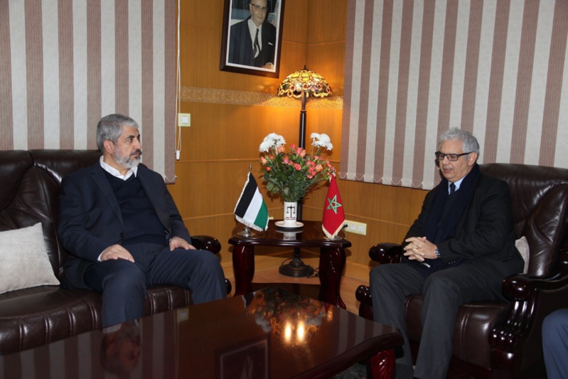  الأخ الأمين العام لحزب الاستقلال يستقبل السيد خالد مشعل الرئيس السابق للمكتب السياسي لحركة حماس