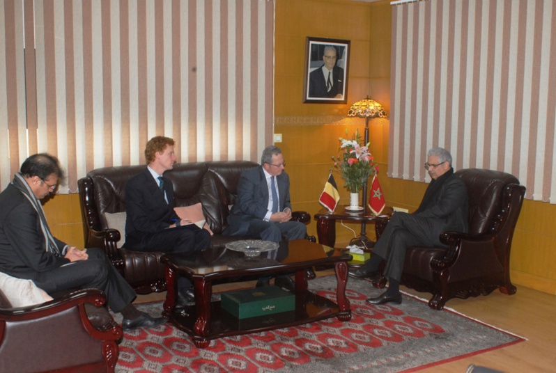 الأخ الأمين العام لحزب الاستقلال يستقبل سفير مملكة بلجيكا المعتمد بالرباط الأخ الأمين العام لحزب الاستقلال يستقبل سفير مملكة بلجيكا المعتمد بالرباط