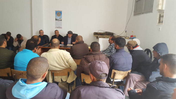 تعزيز صفوف الاتحاد العام للشغالين بالحسيمة تعزيز صفوف الاتحاد العام للشغالين بالحسيمة