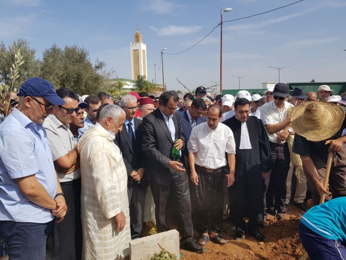 تشييع جنازة الفقيد الكبير محمد بن عبدالهادي القباب بالرباط