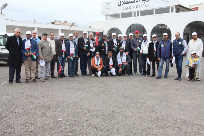 أمواج بشرية تتدفق على شوارع الرباط لنصرة القدس الشريف أمواج بشرية تتدفق على شوارع الرباط لنصرة القدس الشريف