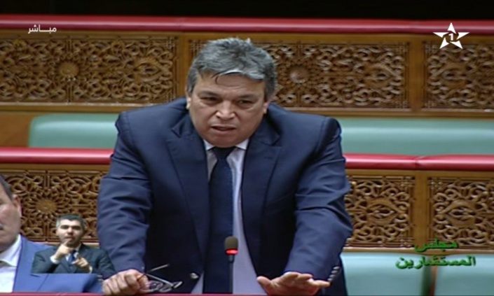 الأخ عبد اللطيف أبدوح في مناقشة الميزانية الفرعية لوزارة العدل الأخ عبد اللطيف أبدوح في مناقشة الميزانية الفرعية لوزارة العدل