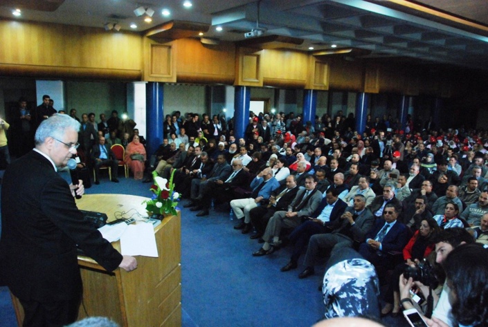 كلمة الأخ نزار بركة الأمين العام لحزب الاستقلال بمناسبة الذكرى 58 لتأسيس الاتحاد العام للشغالين بالمغرب كلمة الأخ نزار بركة الأمين العام لحزب الاستقلال بمناسبة الذكرى 58 لتأسيس الاتحاد العام للشغالين بالمغرب