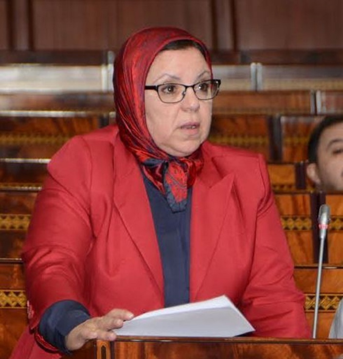 الأخت منيرة الرحوي : النهوض بقطاع التعليم  يجب أن يشكل  أولوية  إلى جانب قضية الوحدة الترابية