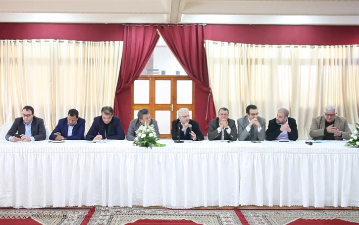 الأخ نزار بركة الأمين العام لحزب الاستقلال يترأس الدورة الثانية لمجلس المفتشين الأخ نزار بركة الأمين العام لحزب الاستقلال يترأس الدورة الثانية لمجلس المفتشين