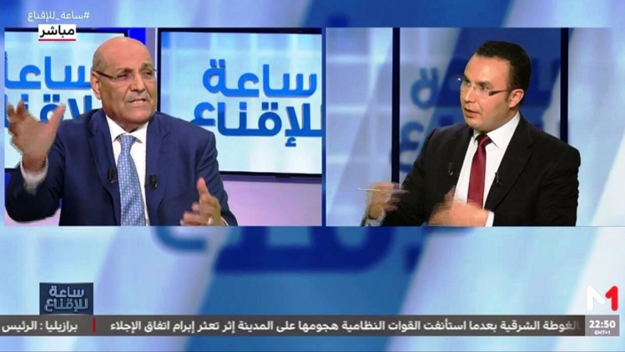 الأخ مولاي حمدي ولد الرشيد في ضيافة  برنامج ساعة للإقناع  بقناة ميدي   تيفي