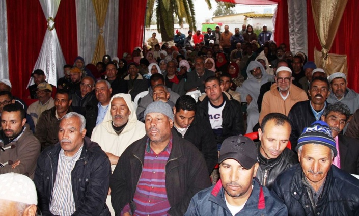 الأخ عزيز هيلالي يشرف على تجديد مكتب فرع حزب الاستقلال بسيدي علال التازي