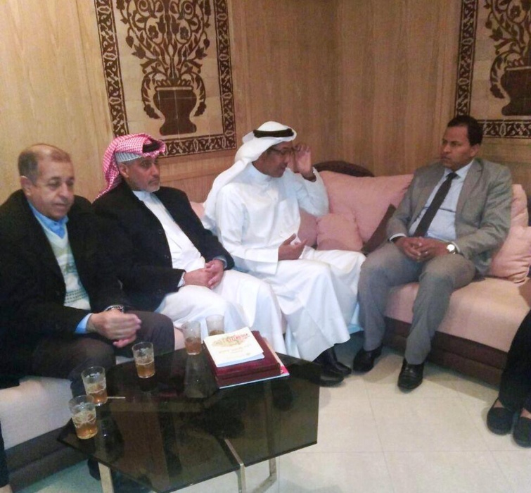 الأخ عمر عباسي يستقبل وفدا قياديا عن جمعية البحرين للعمل التطوعي