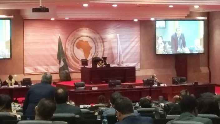 مداخلة المستشار عبد اللطيف أبوح عضو برلمان عموم إفريقيا في مناقشة الإصلاح المؤسساتي للإتحاد الإفريقي