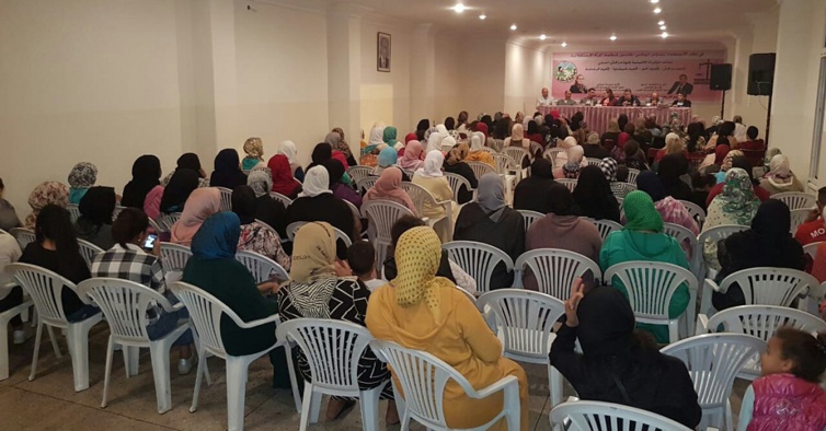 استعدادا للمؤتمرالوطني الخامس لمنظمة المرأة الاستقلالية : انعقاد المؤتمرات الاقليمية  لمراكش والحوز وشيشاوة  والرحامنة