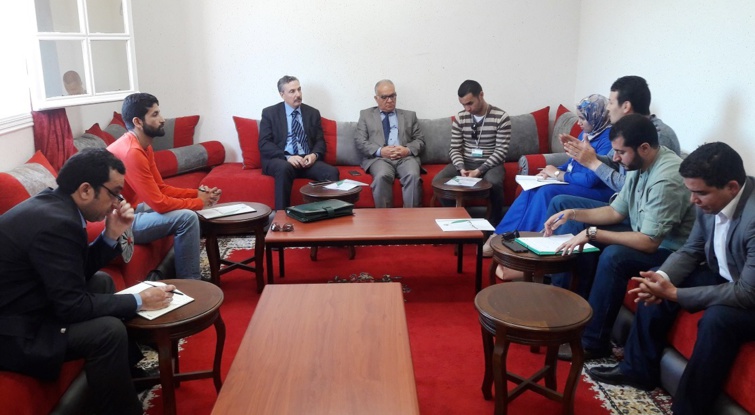 أعضاء الحركة الوطنية للممرضين في ضيافة الفريق الاستقلالي بمجلس النواب أعضاء الحركة الوطنية للممرضين في ضيافة الفريق الاستقلالي بمجلس النواب