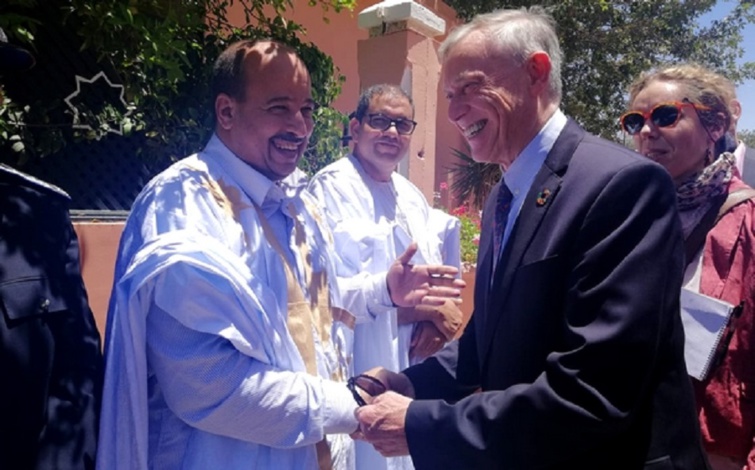 الأخ الكاتب العام النعم ميارة يستقبل مبعوث الأمم المتحدة للصحراء المغربية الأخ الكاتب العام النعم ميارة يستقبل مبعوث الأمم المتحدة للصحراء المغربية