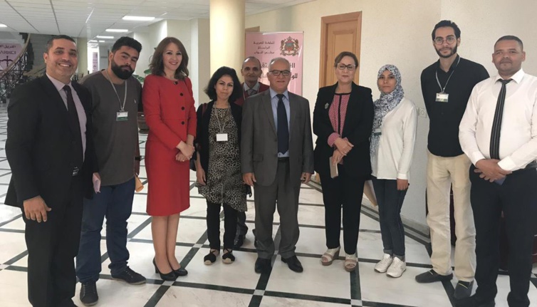 الأخ نورالدين مضيان يستقبل طلبة شعبة الماستر وحدة التشريع بكلية العلوم القانونية والاقتصادية والاجتماعية بسلا