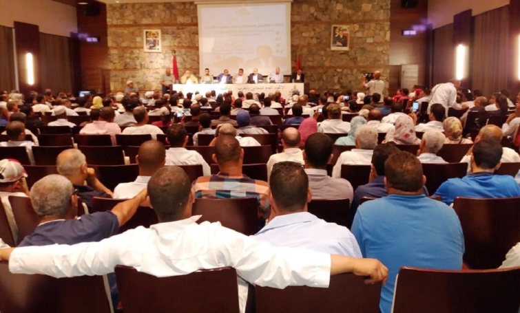 الأخ النعم ميارة يترأس مؤتمر تجديد المكتب الإقليمي للاتحاد العام للشغالين بمراكش