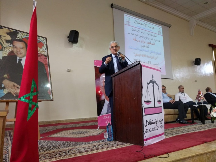  في كلمة للأخ نزار بركة خلال لقاء تواصلي مع مناضلي ومناضلات الحزب بجهة الدار البيضاء سطات