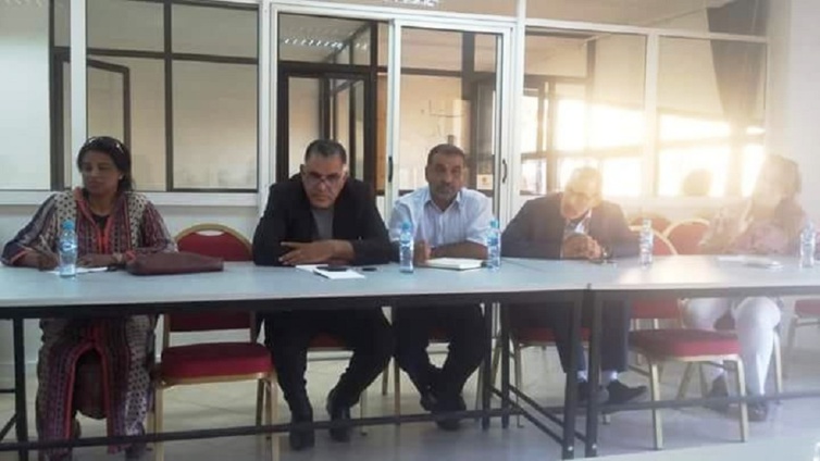 في اجتماع طارئ للمكتب التنفيذي للجامعة الوطنية لموظفي وأعوان الشبيبة والرياضة في اجتماع طارئ للمكتب التنفيذي للجامعة الوطنية لموظفي وأعوان الشبيبة والرياضة