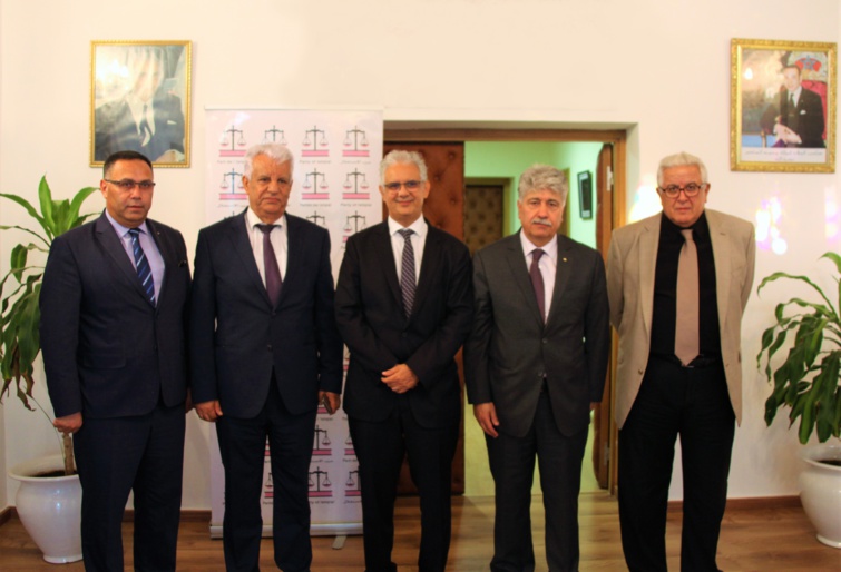 الأمين العام لحزب الاستقلال يستقبل القيادي الفلسطيني والوزير السابق الدكتور أحمد مجدلاني الأمين العام لحزب الاستقلال يستقبل القيادي الفلسطيني والوزير السابق الدكتور أحمد مجدلاني