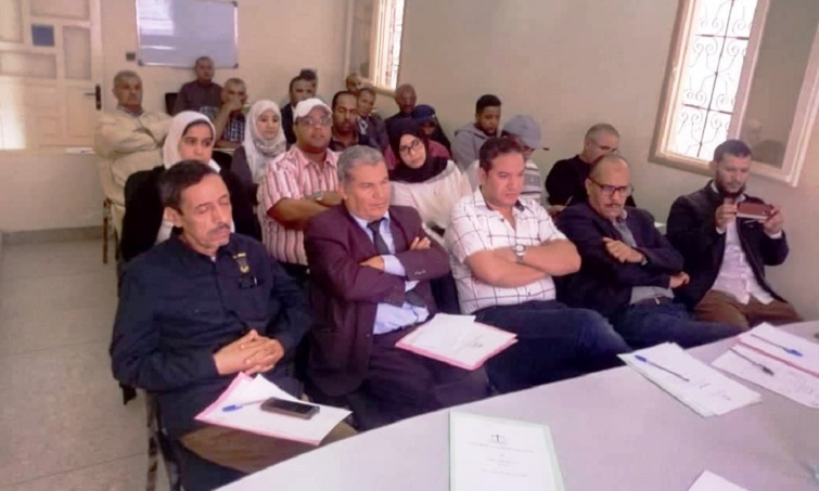 الأخ عمر عباسي يترأس أشغال المجلس الإقليمي لوارزازات