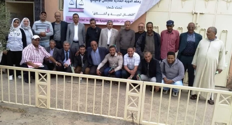 الأخ عمر عباسي يترأس أشغال المجلس الإقليمي لوارزازات