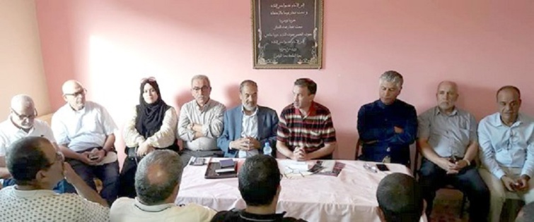 الأخ رشيد زمهوت مبعوث اللجنة التنفيذية يترأس  أشغال المجلس الإقليمي لحزب الاستقلال ببركان