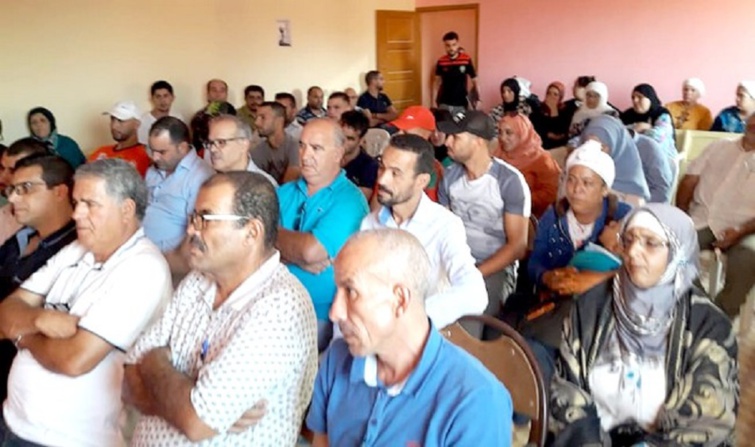 الأخ رشيد زمهوت مبعوث اللجنة التنفيذية يترأس  أشغال المجلس الإقليمي لحزب الاستقلال ببركان