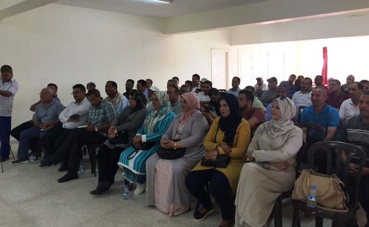 الاخت زينب قيوح تترأس اشغال المجلس الاقليمي لحزب الاستقلال لاشتوكة ايت باها