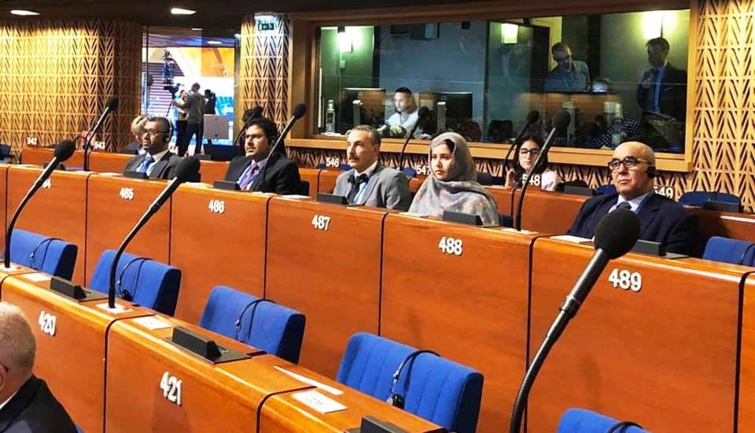 الأخ علال العمراوي ضمن فد برلماني مغربي في الدورة الخريفية للجمعية البرلمانية للمجلس الاروبي بستراسبورغ