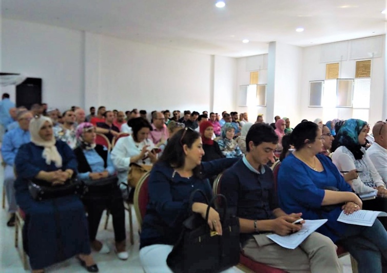 الأخ عبد الجبار الراشدي عضو اللجنة التنفيذية ومنسق الحزب بالجهة يترأس المؤتمر المحلي لتجديد فرعي حزب الاستقلال بكل من طنجة المدينة والسواني