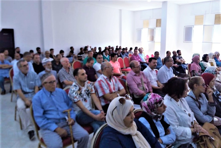 الأخ عبد الجبار الراشدي عضو اللجنة التنفيذية ومنسق الحزب بالجهة يترأس المؤتمر المحلي لتجديد فرعي حزب الاستقلال بكل من طنجة المدينة والسواني