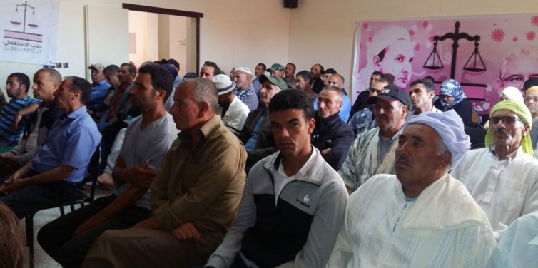 الأخ عبداللطيف معزوز يترأس أشغال المجلس الاقليمي لحزب الاستقلال لبولمان
