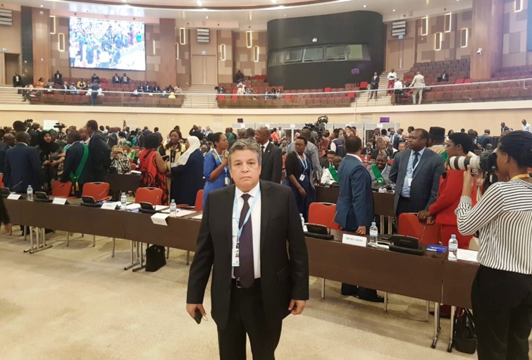 لقاءات مكثفة للأخ عبداللطيف أبدوح مع أعضاء  من برلمان عموم إفريقيا