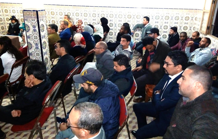 الأخ عزيز هيلالي يترأس  الجمع العام لفرع حزب الاستقلال بحصين ـ سلا