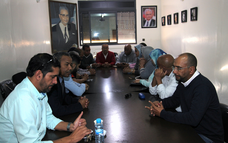 في اجتماع المكتب الجهوي للجامعة الوطنية لموظفي وأعوان الشبيبة والرياضة لجهة سوس ماسة في اجتماع المكتب الجهوي للجامعة الوطنية لموظفي وأعوان الشبيبة والرياضة لجهة سوس ماسة