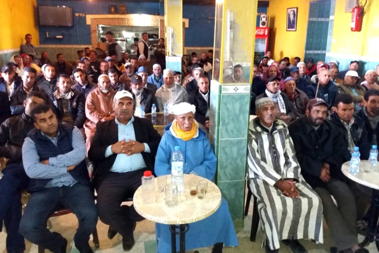 الأخ عزيز هيلالي  يشرف على أنشطة تنظيمية مكثفة بجماعات المكرن و سيدي علال التازي و سيدي محمد بنمنصور بإقليم القنيطرة
