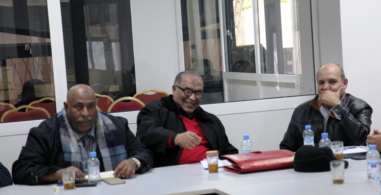 في لقاء تنسيقي أولي للنقابات الفاعلة في قطاع الشباب والرياضة في لقاء تنسيقي أولي للنقابات الفاعلة في قطاع الشباب والرياضة