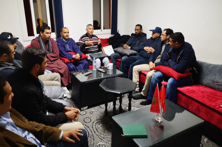 الأخ لحسن مادي يترأس المؤتمر المحلي لتجديد مكتب فرع العصبة المغربية للتربية الاساسية ومحاربة الأمية بقلعة السراغنة