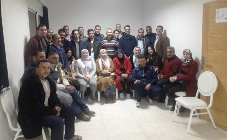 الأخ لحسن مادي يترأس المؤتمر المحلي لتجديد مكتب فرع العصبة المغربية للتربية الاساسية ومحاربة الأمية بقلعة السراغنة
