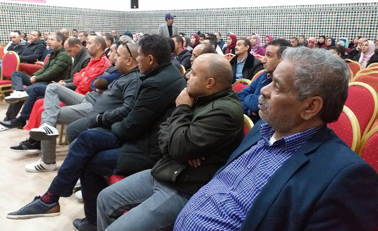 الأخ النعم ميارة يترأس الجمع العام للنقابة الوطنية لمستخدمي الصندوق المغربي للتقاعد