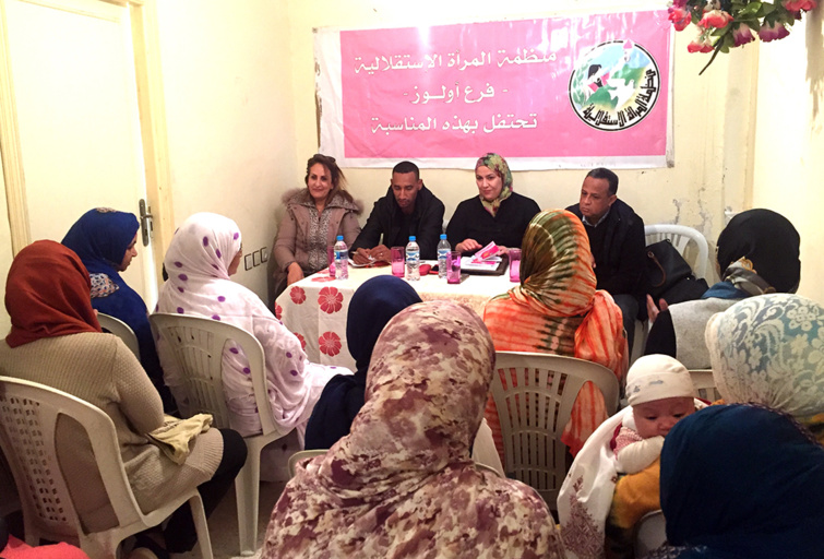 الأخت زينب قيوح تترأس الجمع العام لفرع منظمة المرأة الاستقلالية بالجماعة الترابية لأولوز بتارودانت الأخت زينب قيوح تترأس الجمع العام لفرع منظمة المرأة الاستقلالية بالجماعة الترابية لأولوز بتارودانت