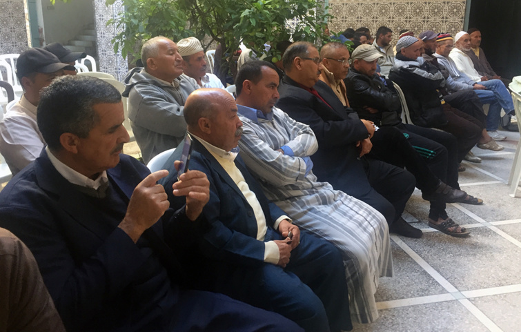 الاخت زينب قيوح تترأس اجتماعات تنظيمبة لحزب الاستقلال ومنظماته الموازية بتافنكولت بتارودانت