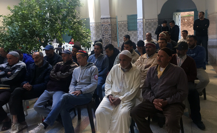 الاخت زينب قيوح تترأس اجتماعات تنظيمبة لحزب الاستقلال ومنظماته الموازية بتافنكولت بتارودانت