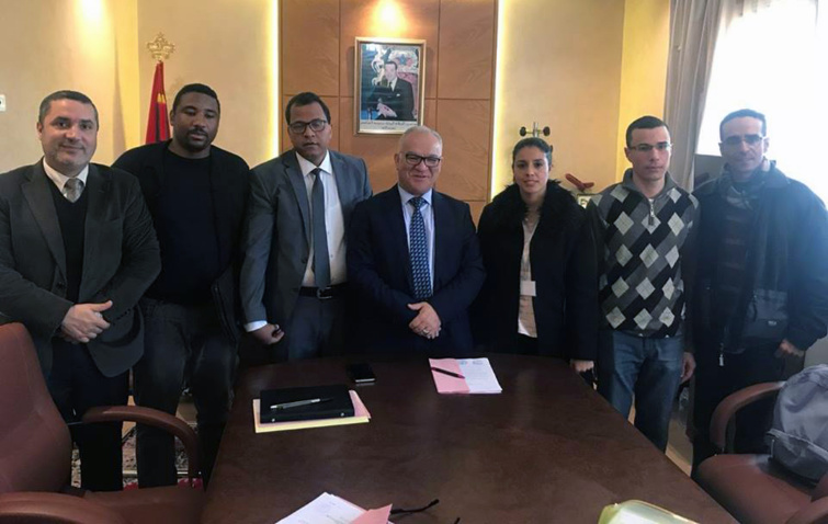 لجنة عن التنسيقية الوطنية لخريجي البرنامج الوطني 25الف إطار في ضيافة الفريق الاستقلالي لجنة عن التنسيقية الوطنية لخريجي البرنامج الوطني 25الف إطار في ضيافة الفريق الاستقلالي