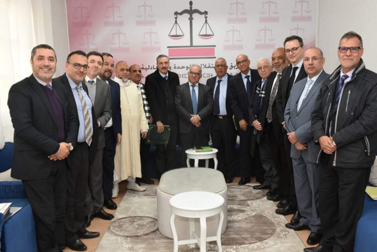 رئيس الفريق الاستقلالي بمجلس النواب يستقبل أعضاء الجمعية المغربية للمديرين العامين ومديري المصالح بالجماعات الترابية