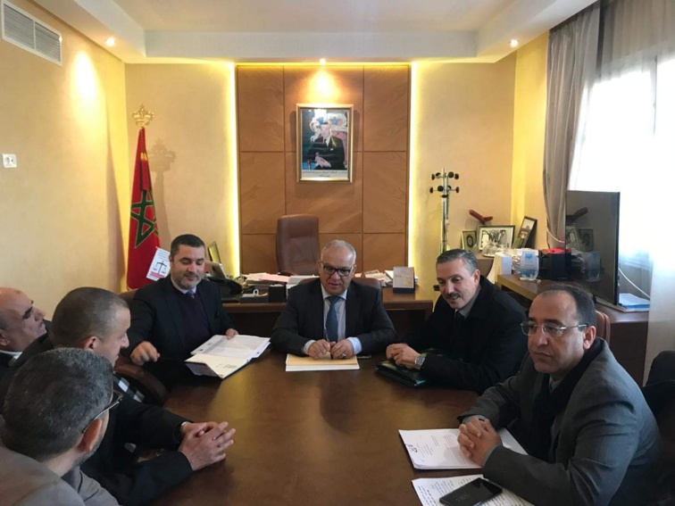 رئيس الفريق الاستقلالي بمجلس النواب يستقبل أعضاء الجمعية المغربية للمديرين العامين ومديري المصالح بالجماعات الترابية