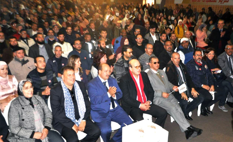 الأخ النعم ميارة يترأس لقاء تواصليا حاشدا مع مناضلات ومناضلي الاتحاد العام بجهة طنجة تطوان