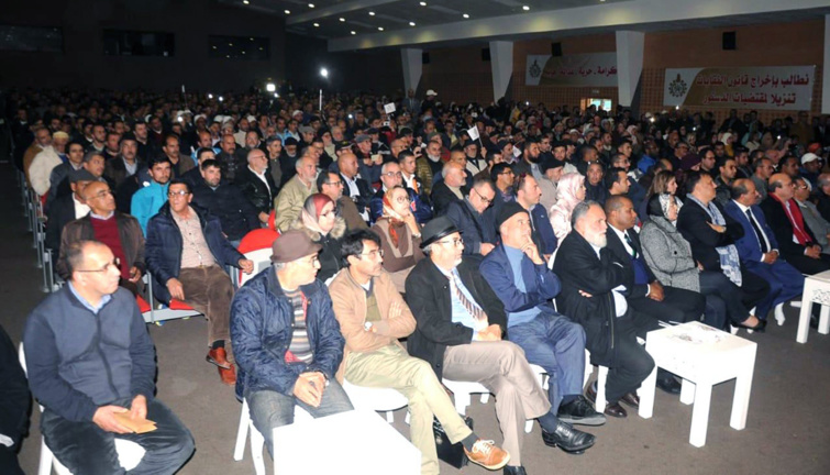 الأخ النعم ميارة يترأس لقاء تواصليا حاشدا مع مناضلات ومناضلي الاتحاد العام بجهة طنجة تطوان