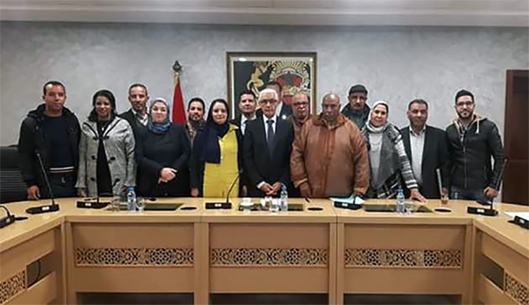 الجامعة الوطنية لموظفي وأعوان الشبيبة والرياضة في حوار مفتوح مع وزير الشباب والرياضة الجامعة الوطنية لموظفي وأعوان الشبيبة والرياضة في حوار مفتوح مع وزير الشباب والرياضة