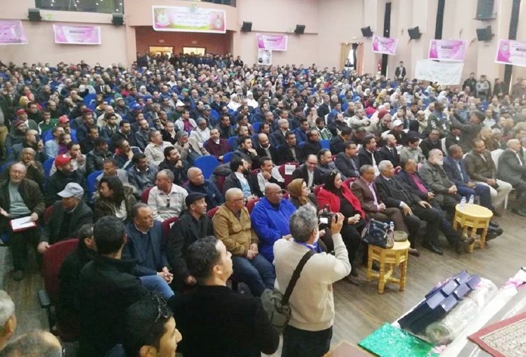 الأخ النعم ميارة يترأس اللقاء التواصلي الجهوي الثامن للاتحاد العام للشغالين  بجهة بني ملال خنيفرة