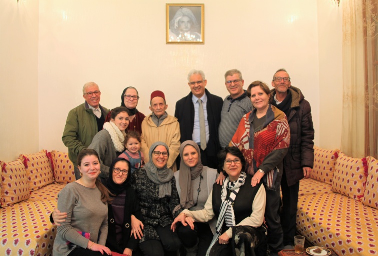 وفد استقلالي هام برئاسة الأخ الأمين العام يزور المجاهد الحاج سي امحمد العراقي بفاس
