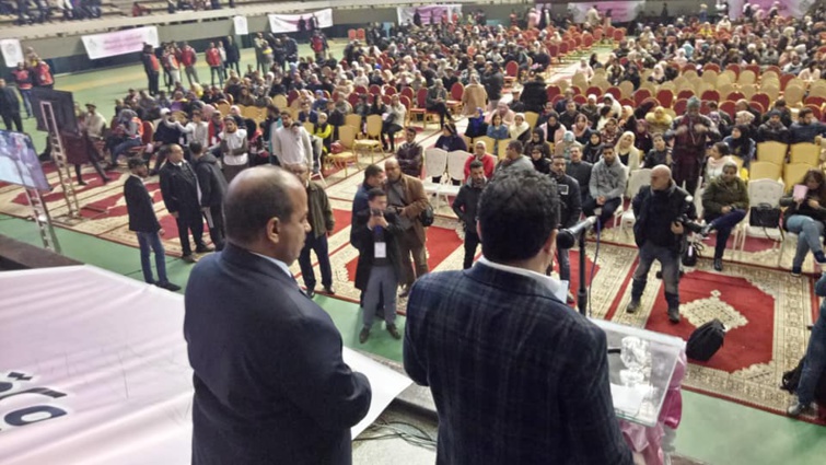 في اللقاء الجهوي والمؤتمر الجهوي للاتحاد العام للشغالين بالمغرب لجهة الدار البيضاء سطات في اللقاء الجهوي والمؤتمر الجهوي للاتحاد العام للشغالين بالمغرب لجهة الدار البيضاء سطات